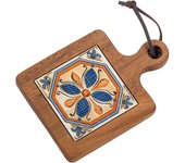 1 soporte para las ollas de Madera natural, antiescaldadurias, soporte para Tetera y Taza de sertén Caliente, accesorio para encimera de Cocina