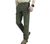 Casual Men Pants Summer Multiple Pockets Cargo Pants Quick Dry Thin Trousers Outdoor Hiking Workout Breathable Long Pant New