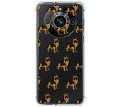 Funda Silicona Antigolpes para Realme 11 Pro / 11 Pro+ Plus diseño Perros 09 Dibujos