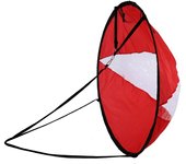 Foldable Surfling Kayak Boat Wind Sail Sup Paddle Board Sailing Canoe Stroke Wind Paddle Rowing Boats Wind With Clear Window