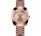 Top Brand Luxury Men's Watches Fashion Gold 40mm Diamond Dial 3Bar Waterproof Stainless Steel Original Quartz Wristwatch for Man
