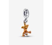 Pandora - Pendientes brillantes de Mickey Mouse y Minnie Mouse de Disney - Plata de Lei