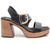 Sandalia Tacón Mujer Oh My Sandals 5395 Negro