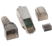 Conector lanberg cat.6a ftp 8p8c tool-less