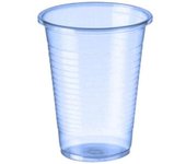 Vasos de 220 ml (PP) termoconformados azules