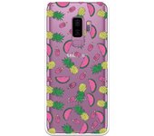 Funda compatible con Samsung Galaxy S9 Plus - Patron sandias y pinas