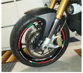 Tiras Adhesivos para Llantas17 "Compatible con Aprilia CAPONORD 1200 2013-2016