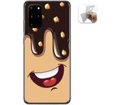 Tumundosmartphone Funda Gel Tpu para Samsung Galaxy S20+ Plus diseño Helado Chocolate Dibujos