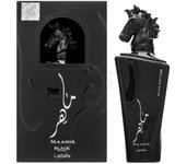 Maahir Black Edition Lattafa Perfumes para Hombres y Mujeres EDP fragancia árabe de larga duración 100 ml