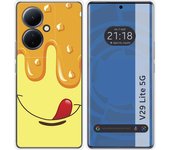 Funda Silicona para Vivo V29 Lite 5G diseño Helado Vainilla Dibujos