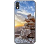 Tumundosmartphone Funda Gel Tpu para Iphone XR Diseño Sunset Dibujos