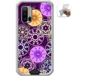Tumundosmartphone Funda Gel Tpu para Ulefone Armor 7 diseño Radial Dibujos