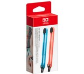 Correas Mando Joy-Con 2 Azul Claro / Rojo Claro Switch 2