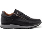 Zapato Deportivo Piel Impermeable Hombre Kangaroos 632 Negro