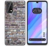 Funda Silicona para Blackview A50 diseño Ladrillo 02 Dibujos