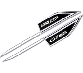 2pcs car accessory Side Doors Blade car stickers car accessories interiors for Peugeot gt gti gtline 508 5008 3008 208 2008 308