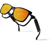 Gafas inteligentes GS05 con lentes magnéticas, gafas Bluetooth para mujeres y hombres, lentes polarizadas UV400/anti luz azul, gafas de música de oído abierto