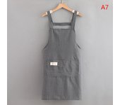 Oil Proof Kitchen Hanging Neck Cooking Sleeveless Apron Fashion Waiter Restaurant Server Workwear Breathable Catering Apron