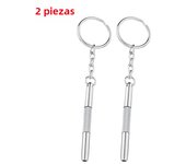 Steel Glasses Screwdriver Eyeglass Screwdriver Watch Repair Kit with Keychain Portable Hand Tools Precision Screwdriver Tools