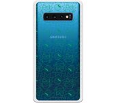 Funda original compatible con Samsung Galaxy S10 Plus - Rick y Morty Caras Verdes