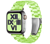 Transparent Resin strap for apple watch band 42mm 40mm correa 44mm 38mm Smart Wrist link bracelet iwatch series 8 7 6 5 4 SE 9