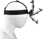 Cabeza universal correa de montaje diadema titular del teléfono celular clip acción Cámara POV para gopro xiaomi Huawei Samsung iPhone más