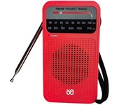 Radio Pequeña Portátil, Radio FM Am Transistor with Excelente Señal, Calidad de Sonido Superior, Radio Mini Bolsillo de Usar, Radio Pilas Pequeña Función with Pilas AA