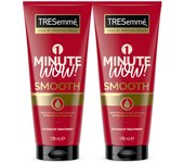 TRESemmé Mascarilla para cabellos encrespados o dañados Liso Keratina 1 minuto WOW 170ml - Pack de 2