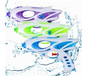 Pistola de Agua, paquete de 3 Pistolas de Agua para niños, Pistolas pequeños para Exterior, Playa, Jardín, piscina, baño, Fiesta, Lucha en el agua