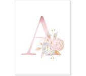 Baby Poster Name Personalized Girl Bedroom Kids Room Decoration Chambre bebe Fille Toile Murale Affiche Cuadros Decor