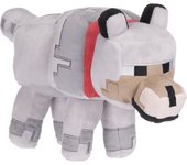 PELUCHE MINECRAFT: ANIMALES - LOBO 30 CM, 760025880, PLAY BY PLAY, TIENDA CON LICENCIA OFICIAL