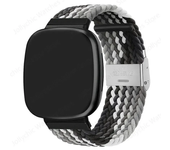 Braided Solo Loop Strap for Fitbit Versa 3 4 Band Adjustable Nylon Sport Watchband Bracelet for Fitbit Sense 2 Bands Watchband