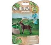 Playmobil 71050 Wiltopia - Cabra Montesa Carta de colección con Animales y código QR, a Partir de 4 años 23P71050