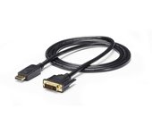 StarTech.com - Cable 1,8m Adaptador de Vídeo DisplayPort a DVI - Conversor DP - Hasta 1920x1200 - Pasivo DP2DVI2MM6