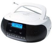 Radio CD Portátil Sunstech Crusm400wt/ Blanca