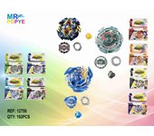 MR POPYE - PEONZAS - SET PEONZAS - INCLUYE 1 MANILLAR Y 2 PEONZAS - COLOR SURTIDO ALEATORIO - IDEAL PARA REGALAR - JUGUETE PARA NIÑOS Y NIÑAS - PRODUCTO OFICIAL - MR POPYE