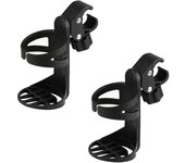 2 portabotellas para bicicleta, portabotellas para bicicleta, portabotellas universal para bicicleta, cochecito, silla de ruedas, andador