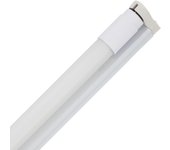 Ledkia Tubo LED T8 G13 150 cm Nano PC 22W 130lm/W + Regleta No Flicker 3000K Blanco Cálido No