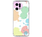 Funda Silicona Antigolpes para Oppo Find X5 5G diseño Acuarela 05 Dibujos