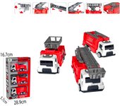 MR POPYE, BLISTER CON 3 CAMIONES DE BOMBEROS, IDEAL PARA REGALAR, DIVERTIDO,
