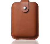 Power Bank Cover Pouch Leather Case for iPhone 13 Magsafe External Battery Cover