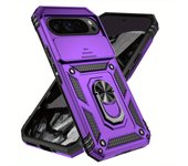Lens Protector Shockproof Heavy Hard Phone Case With Metal Stand For Google Pixel 6 7 8a 9 9pro 9proXL