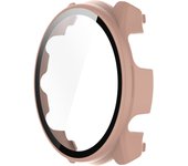 Para Garmin forerunner 965 duro PC reloj caso marco protector con película de vidrio templado HD