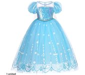 Elsa Girls Dress Frozan Cosplay Costume Princess Dresses Queen Snow Queen Wedding Luxurious With Cloak Carnival Gown Dresses Up