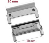 2PCS for Garmin Tactix 7Pro Fenix 7X 6X 7 5 6 Pro Watchband Adapters Easyfit Buckle Connectors Watch Connector 3HR Metal Adapter