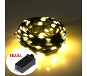 110V 220V To 24V Fairy Lights Decoration Lighting LED String Outdoor Garland Christmas Tree Decor mariage Wedding Party Lamp