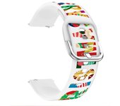 For Redmi Watch 5 Active Christmas Silicone Strap For Redmi Watch 5 Lite Bracelet 22mm Watchband For Amazfit Bip 5 GTR GTS 2 3 4