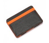 1PC Ultra Thin PU Leather Women Men Magic Wallets Short Business Credit Card Holder Clutch Bag Case Pouch Mini Small Coin Purses