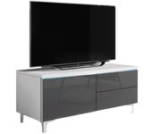 Mueble TV Nashville 118 , Muebles ES, LED, Blanco, 100 x 43 x 45cm