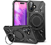 Ultra Tech Armor Magnetic Wireless Charger Case for IPhone 16 Pro Max Plus for Magsafe Case Apple Holder Phone Otter Cover Box